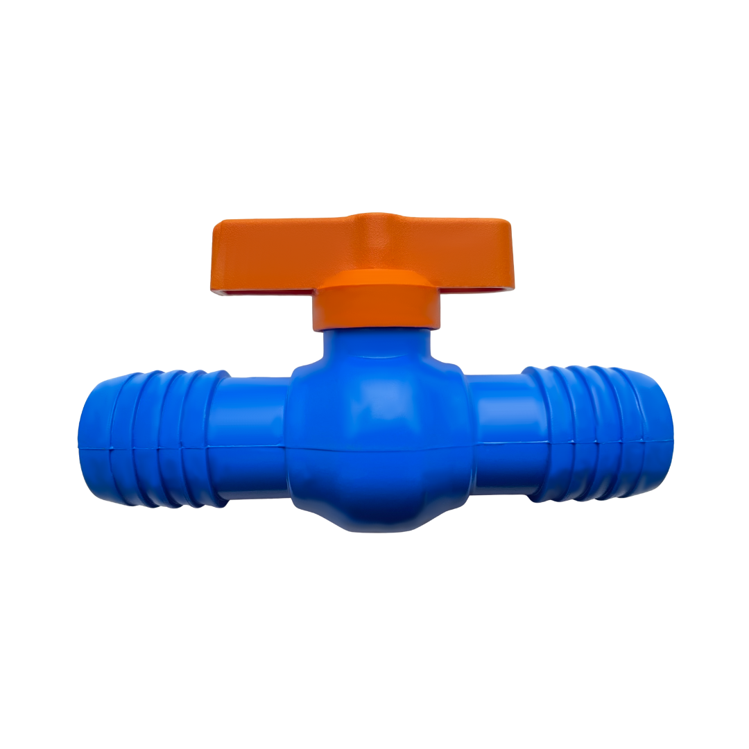 Registro de esfera PVC - União Dentada