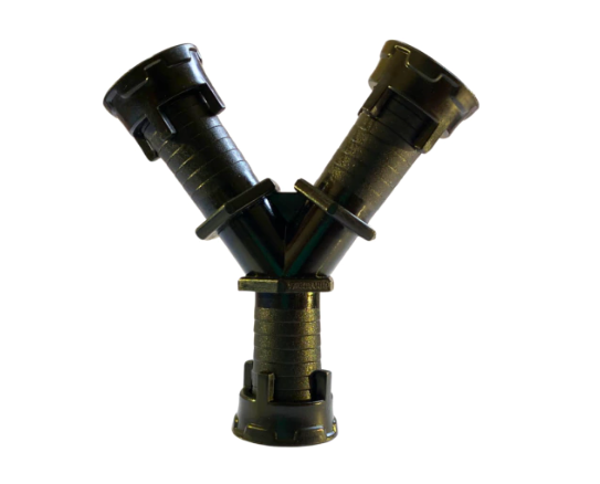 Y 16mm com Anéis Garra nas 3 Pontas